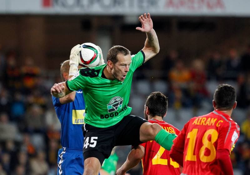 Football. PKO BP Ekstraklasa. Korona Kielce - Gornik Leczna. 21.09.2015