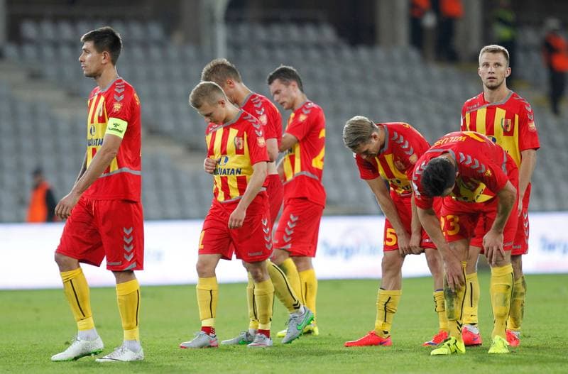 Football. PKO BP Ekstraklasa. Korona Kielce - Gornik Leczna. 21.09.2015