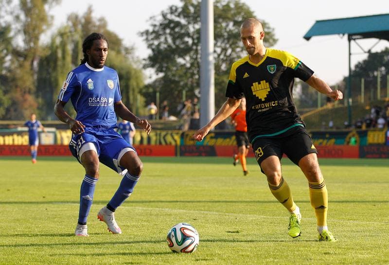 Football. Polish First League. GKS Katowice - Miedz Legnica. 30.08.2015