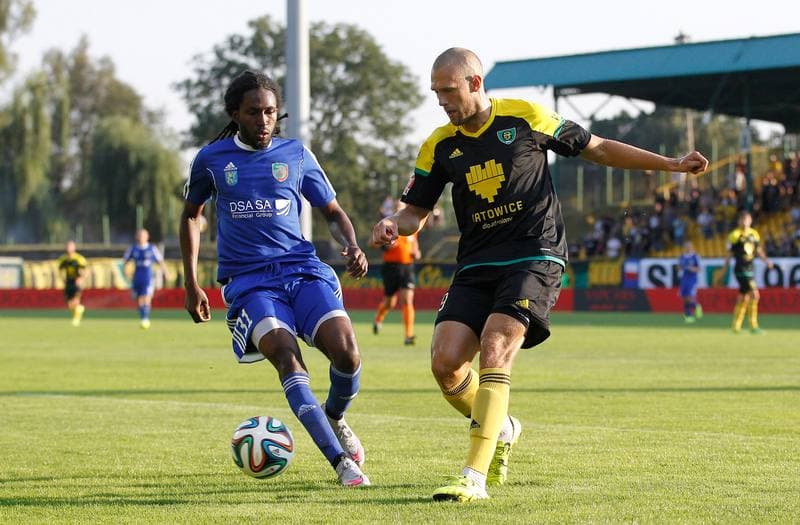 Football. Polish First League. GKS Katowice - Miedz Legnica. 30.08.2015