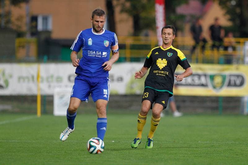 Football. Polish First League. GKS Katowice - Miedz Legnica. 30.08.2015