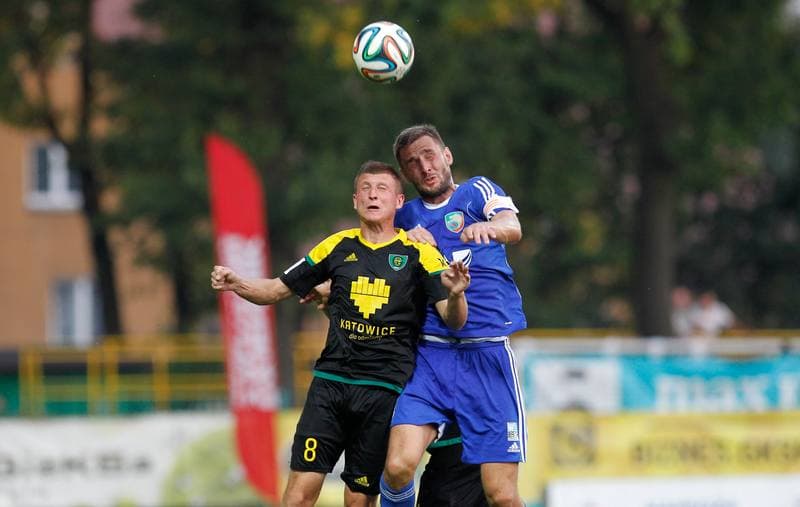 Football. Polish First League. GKS Katowice - Miedz Legnica. 30.08.2015