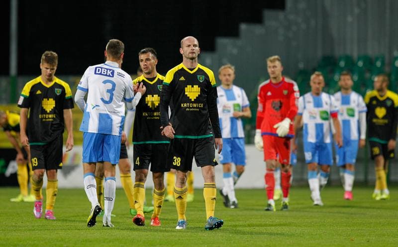 Football. I Liga. GKS Katowice - Stomil Olsztyn. 10.10.2015