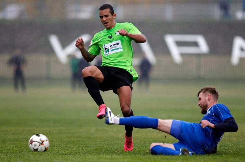 Football. I Liga. Rozwoj Katowice - MKS Kluczbork. 17.10.2015