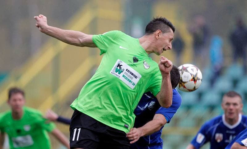 Football. I Liga. Rozwoj Katowice - MKS Kluczbork. 17.10.2015