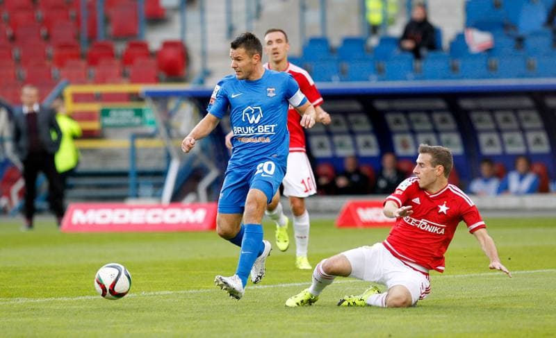 Football. PKO BP Ekstraklasa. Wisla Krakow - Termalica Bruk-Bet Nieciecza. 18.10.2015