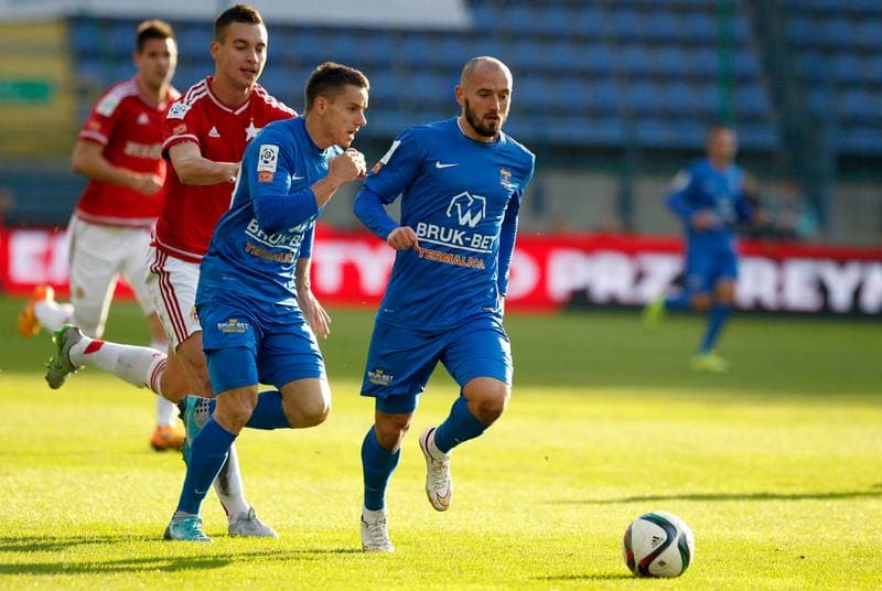 Football. PKO BP Ekstraklasa. Wisla Krakow - Termalica Bruk-Bet Nieciecza. 18.10.2015