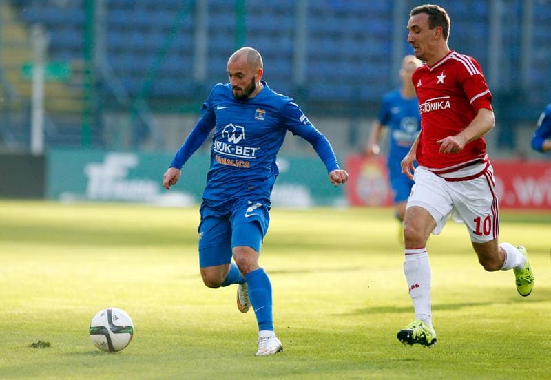 Football. PKO BP Ekstraklasa. Wisla Krakow - Termalica Bruk-Bet Nieciecza. 18.10.2015