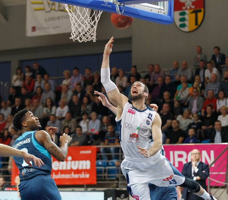 Basketball. Tauron Basket Liga. MKS Dabrowa Gornicza - Polski Cukier Torun. 18.10.2015