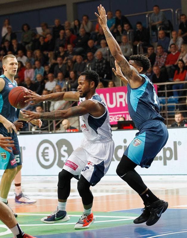 Basketball. Tauron Basket Liga. MKS Dabrowa Gornicza - Polski Cukier Torun. 18.10.2015