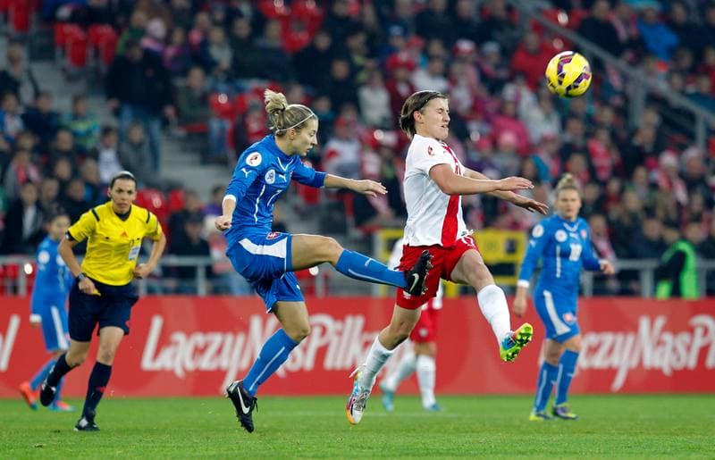 Football. Women's European Championship Qualifiers. Poland - Slovakia. 22.10.2015