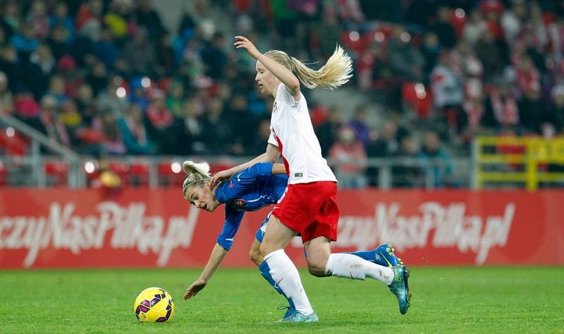 Football. Women's European Championship Qualifiers. Poland - Slovakia. 22.10.2015