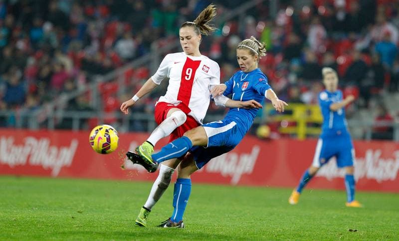 Football. Women's European Championship Qualifiers. Poland - Slovakia. 22.10.2015