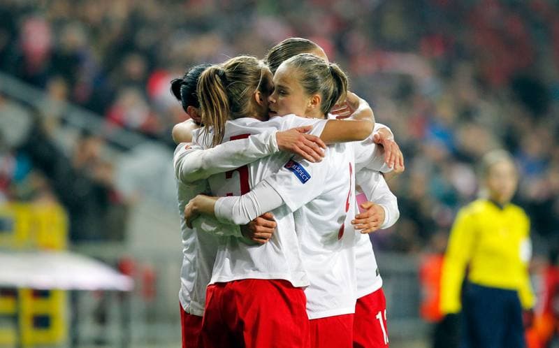 Football. Women's European Championship Qualifiers. Poland - Slovakia. 22.10.2015