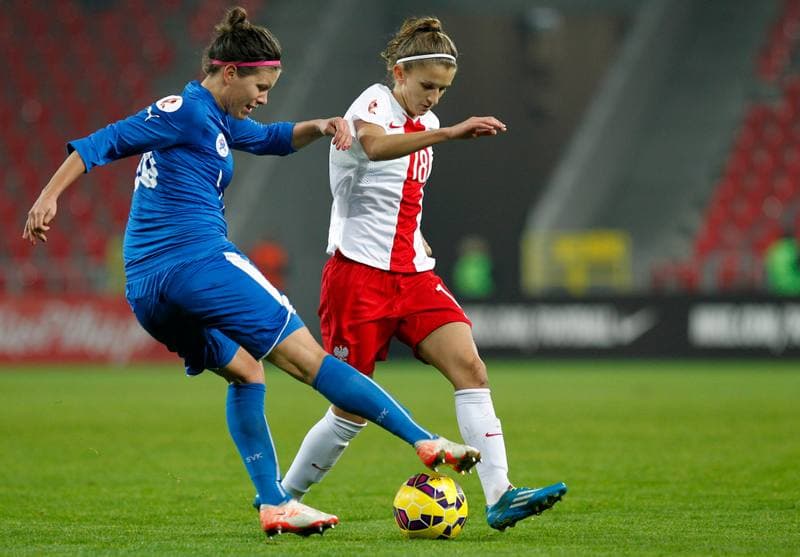 Football. Women's European Championship Qualifiers. Poland - Slovakia. 22.10.2015
