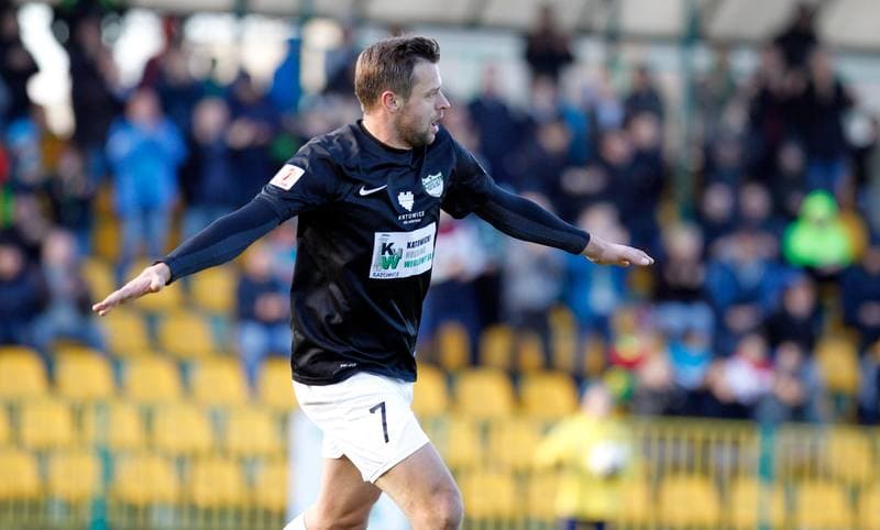 Football. I Liga. Rozwoj Katowice - Sandecja Nowy Sacz. 14.11.2015