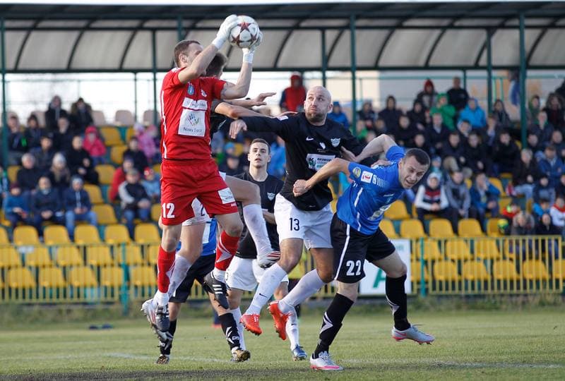 Football. I Liga. Rozwoj Katowice - Sandecja Nowy Sacz. 14.11.2015