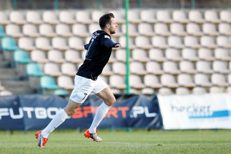 Football. I Liga. Rozwoj Katowice - Sandecja Nowy Sacz. 14.11.2015
