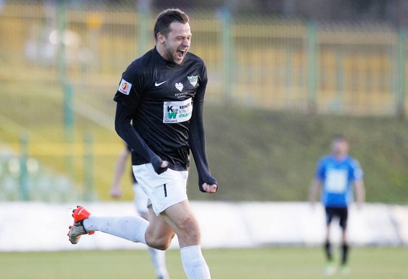 Football. I Liga. Rozwoj Katowice - Sandecja Nowy Sacz. 14.11.2015