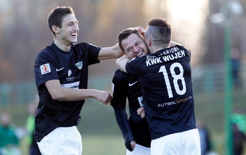 Football. I Liga. Rozwoj Katowice - Sandecja Nowy Sacz. 14.11.2015