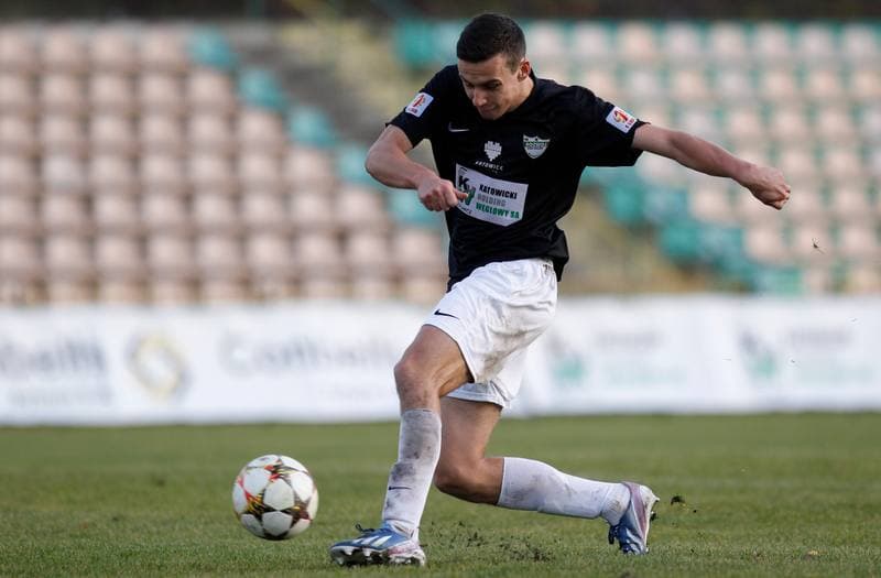 Football. I Liga. Rozwoj Katowice - Sandecja Nowy Sacz. 14.11.2015