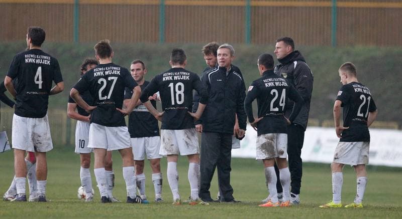Football. I Liga. Rozwoj Katowice - Olimpia Grudziadz. 21.11.2015