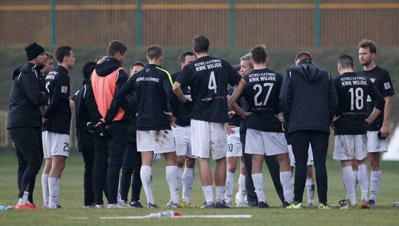 Football. I Liga. Rozwoj Katowice - Olimpia Grudziadz. 21.11.2015