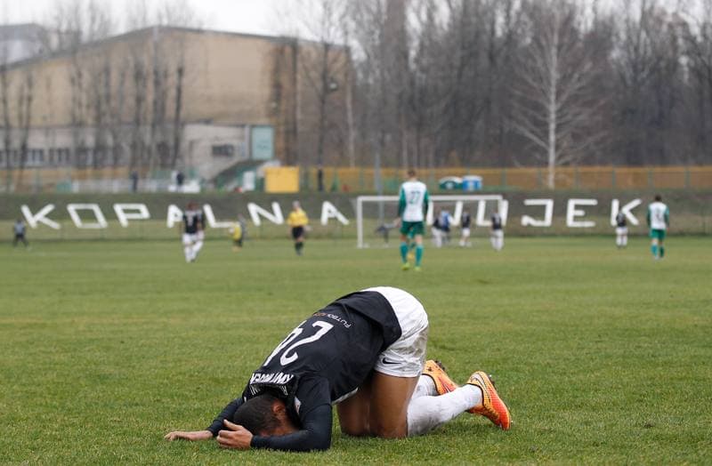 Football. I Liga. Rozwoj Katowice - Olimpia Grudziadz. 21.11.2015
