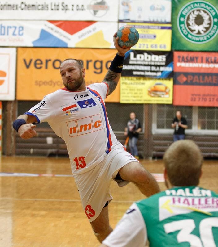 Handball. EHF Cup. Gornik Zabrze - Frisch Auf Goppingen. 21.11.2015