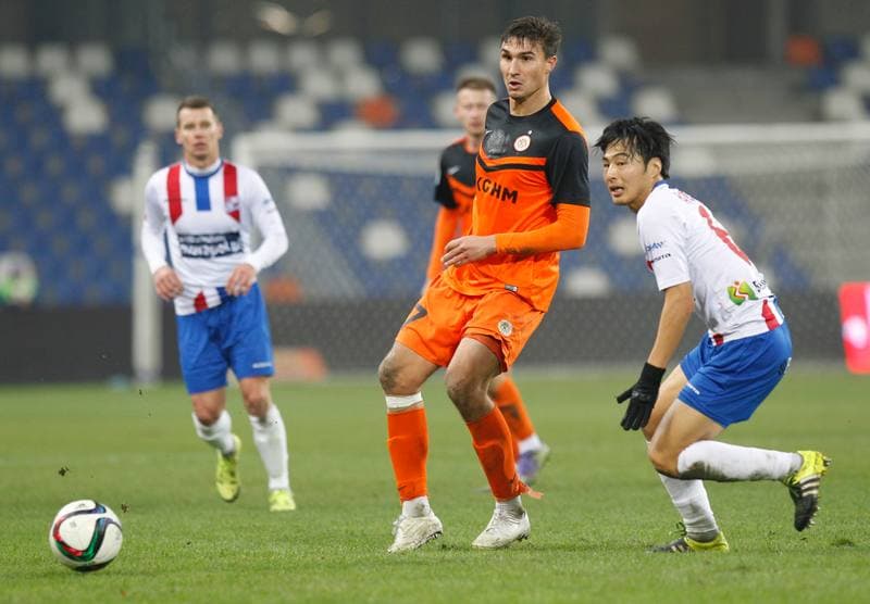 Football. PKO BP Ekstraklasa. Podbeskidzie Bielsko Biala - Zaglebie Lubin. 22.11.2015
