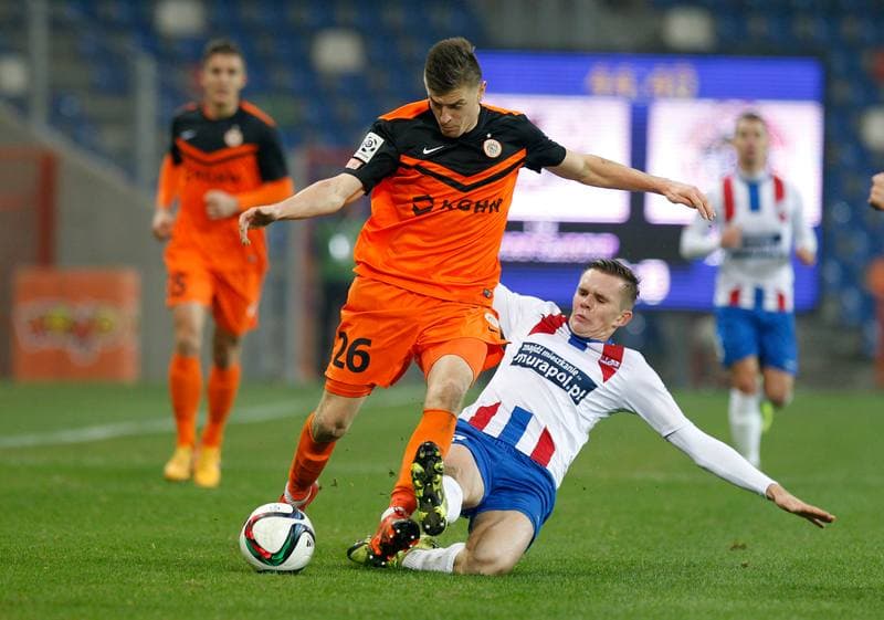Football. PKO BP Ekstraklasa. Podbeskidzie Bielsko Biala - Zaglebie Lubin. 22.11.2015