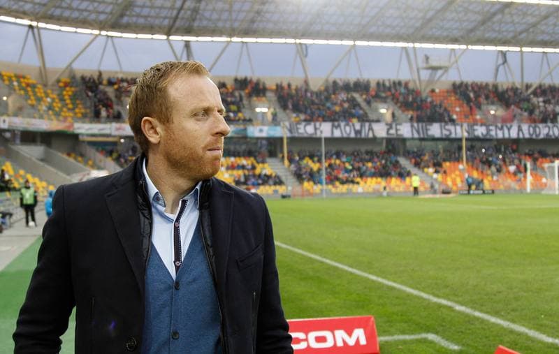 Football. PKO BP Ekstraklasa. Podbeskidzie Bielsko Biala - Zaglebie Lubin. 22.11.2015