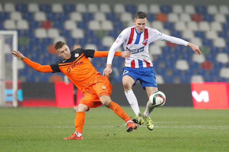 Football. PKO BP Ekstraklasa. Podbeskidzie Bielsko Biala - Zaglebie Lubin. 22.11.2015