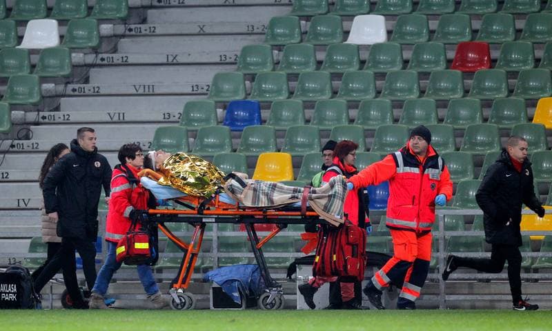 Football. PKO BP Ekstraklasa. Podbeskidzie Bielsko Biala - Zaglebie Lubin. 22.11.2015