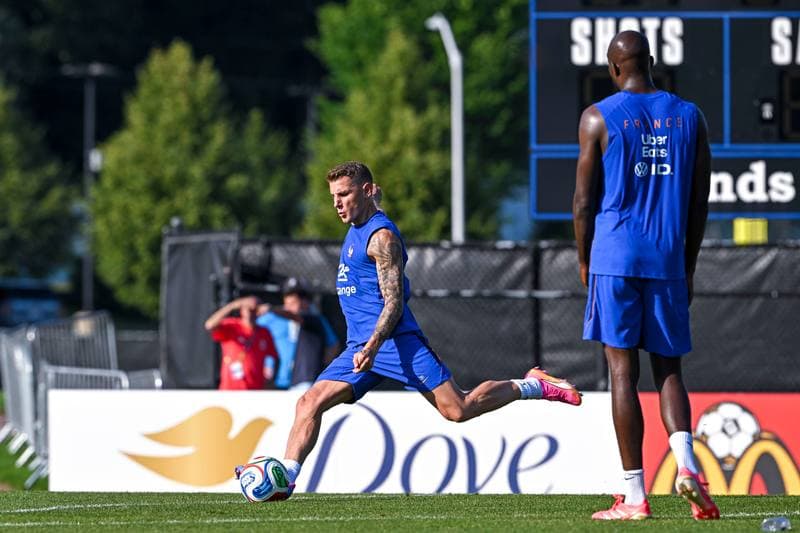 Football. FIFA World Cup 2026. France. Training. 27.06.2026
