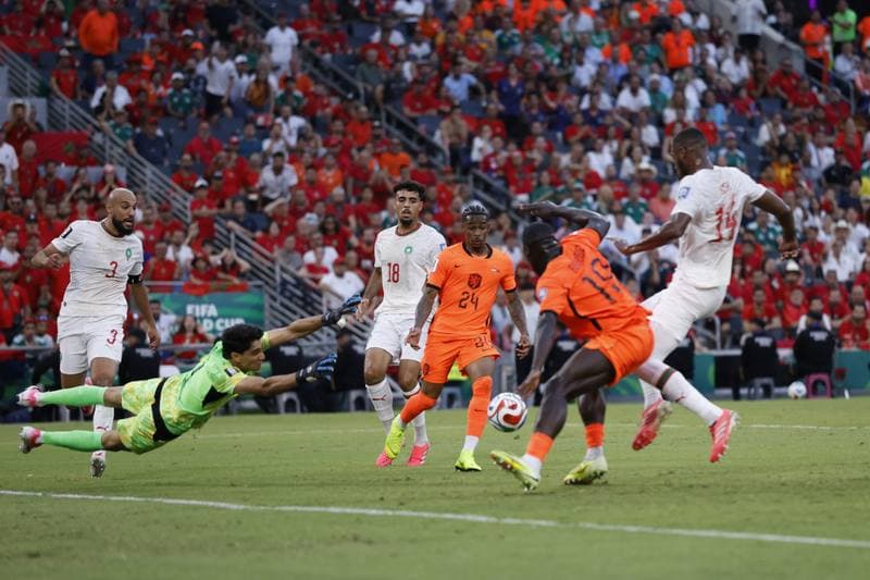 Football. FIFA World Cup 2026. Netherlands - Morocco. 29.06.2026