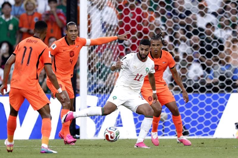 Football. FIFA World Cup 2026. Netherlands - Morocco. 29.06.2026