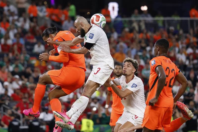 Football. FIFA World Cup 2026. Netherlands - Morocco. 29.06.2026