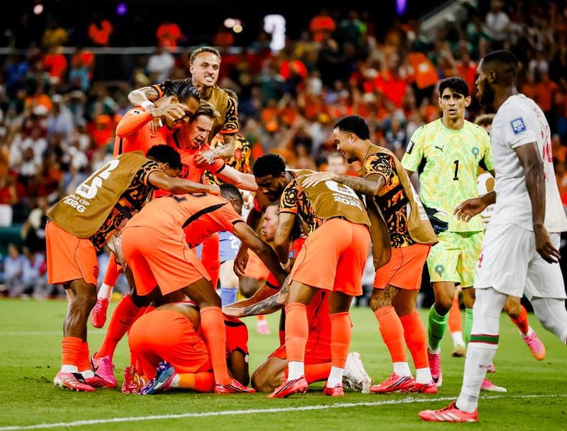 Football. FIFA World Cup 2026. Netherlands - Morocco. 29.06.2026