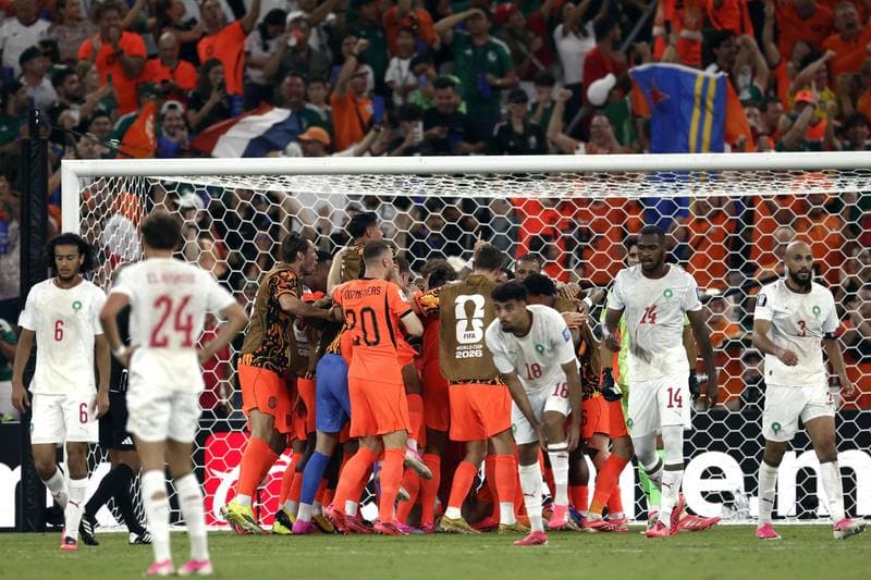 Football. FIFA World Cup 2026. Netherlands - Morocco. 29.06.2026